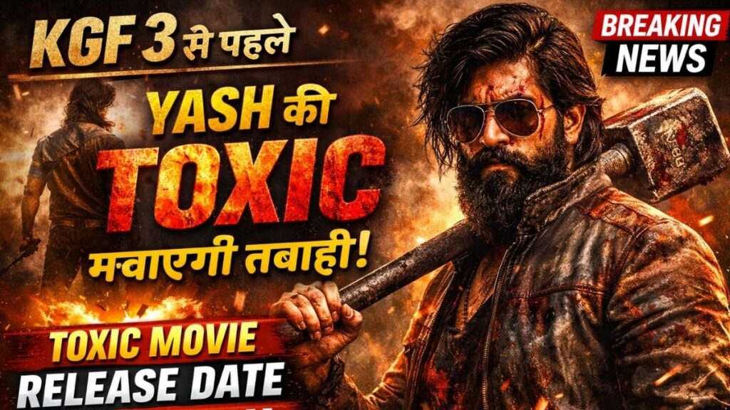 KGF 3 से पहले Yash की Toxic मचाएगी तबाही! Toxic Movie Release Date 2026 Confirm