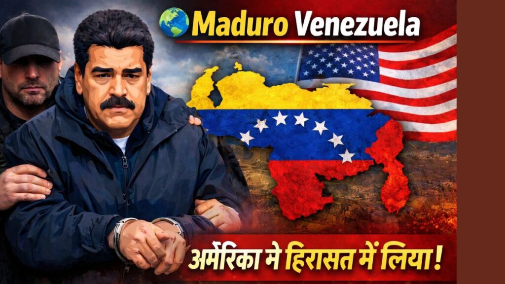 Maduro Venezuela: अमेरिका ने हिरासत में लिया Nicolás Maduro, वेनेज़ुएला में राजनीतिक संकट!
