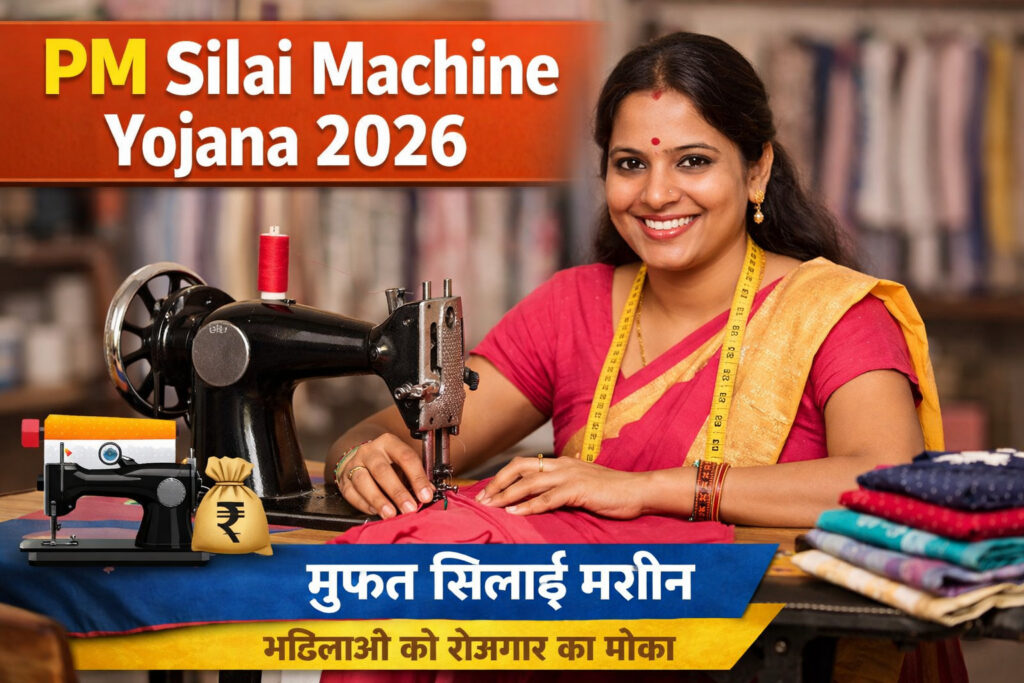 PM Silai Machine Yojana 2026 सरकारी पहल से महिलाओं को आत्मनिर्भर बनने का सुनहरा अवसर