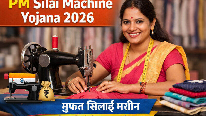 PM Silai Machine Yojana 2026 सरकारी पहल से महिलाओं को आत्मनिर्भर बनने का सुनहरा अवसर