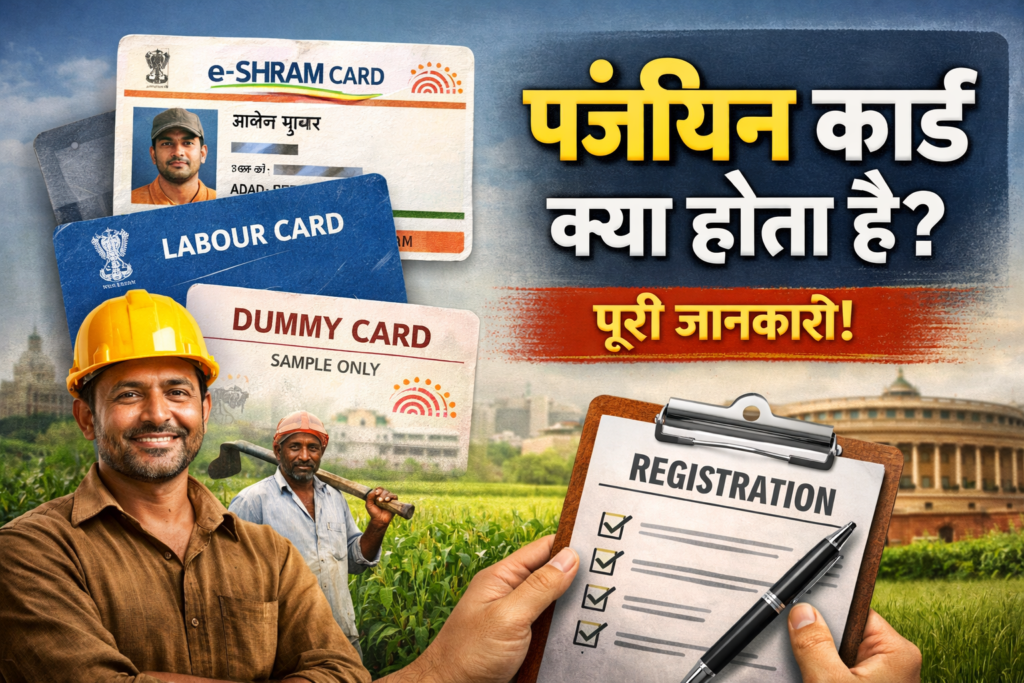 पंजीयन कार्ड क्या होता है (Panjiyan Card Kya Hota Hai)