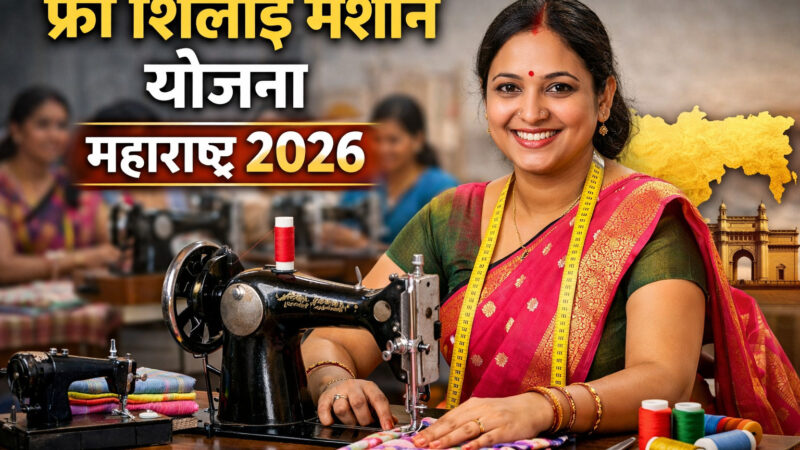 फ्री शिलाई मशीन योजना महाराष्ट्र 2026 महिलाओं के लिए बड़ा मौका